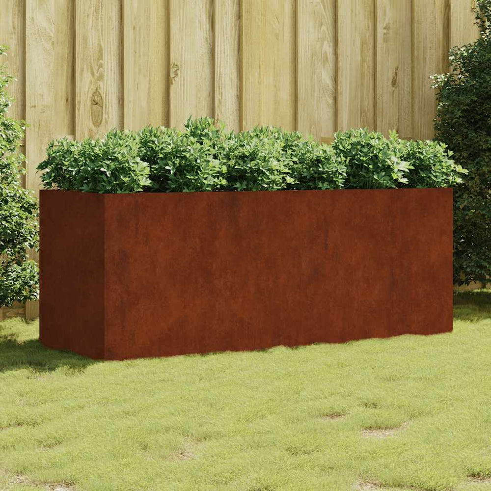 Cortenstahl Hochbeet 200x80x80 cm