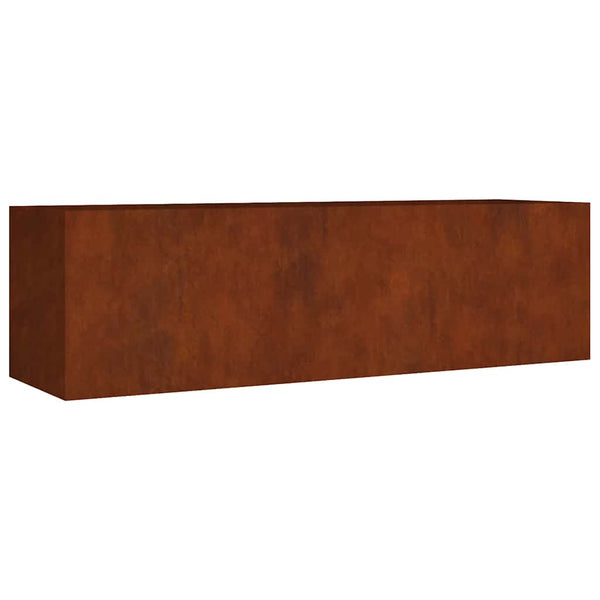 Cortenstahl Hochbeet 280x80x80 cm