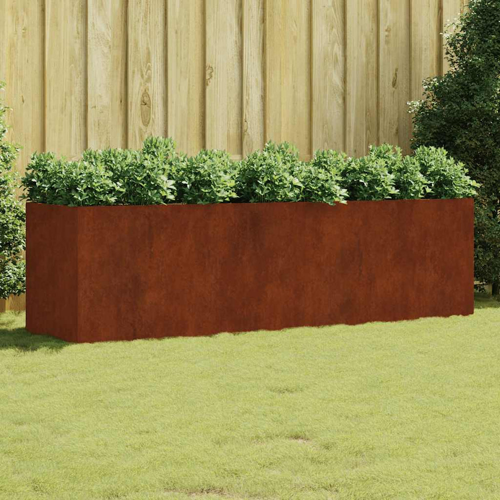 Cortenstahl Hochbeet 280x80x80 cm