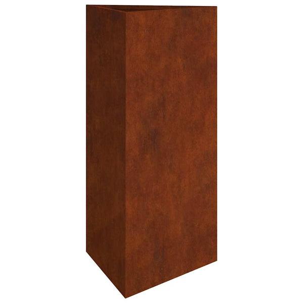Cortenstahl Pflanzkübel 40x34,5x75 cm