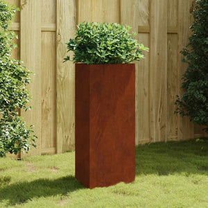 Cortenstahl Pflanzkübel 40x34,5x75 cm