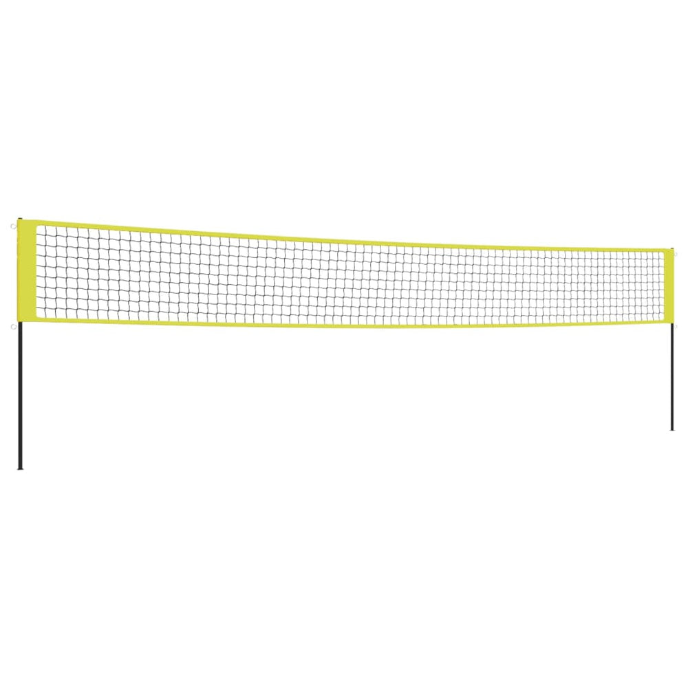 Volleyballnetz 823x244cm Gelb und Schwarz
