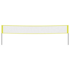 Volleyballnetz 823x244cm Gelb und Schwarz