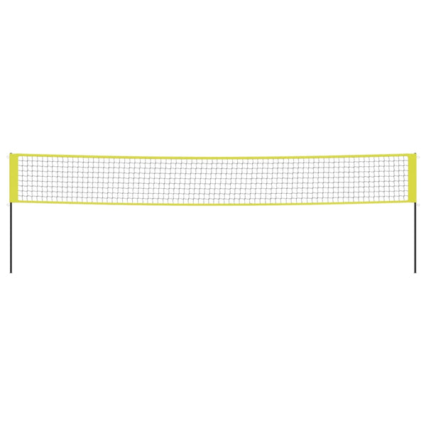 Volleyballnetz 823x244cm Gelb und Schwarz