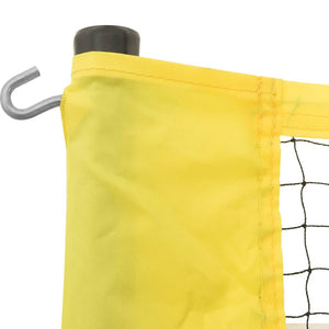 Volleyballnetz 823x244cm Gelb und Schwarz