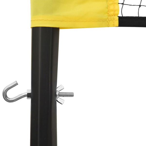 Volleyballnetz 823x244cm Gelb und Schwarz