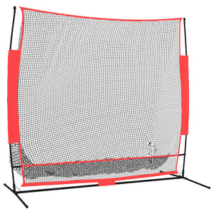 Tragbares Baseballnetz 215x107x216cm