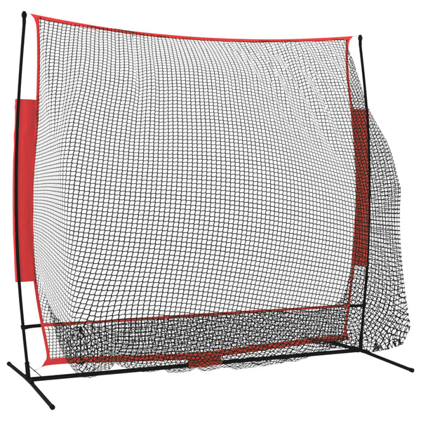 Tragbares Baseballnetz 215x107x216cm