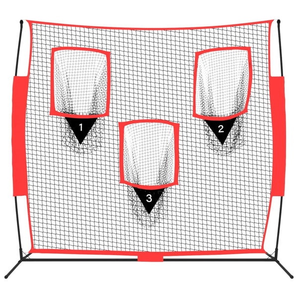 Tragbares Baseballnetz 183x105x183cm