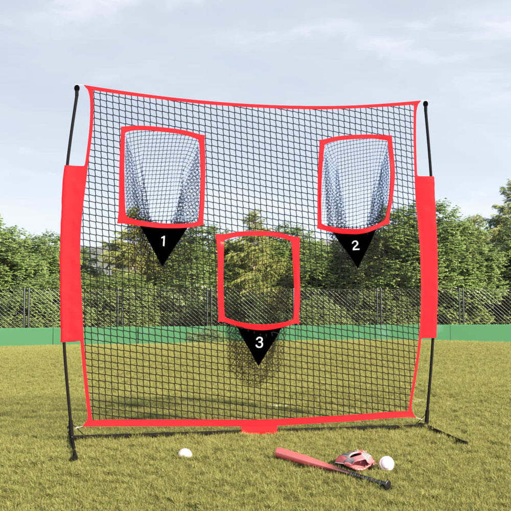 Tragbares Baseballnetz 183x105x183cm