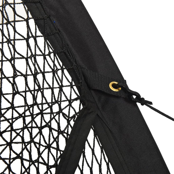 vidaXL Cage de frappe de baseball noir 600x400x250 cm polyester