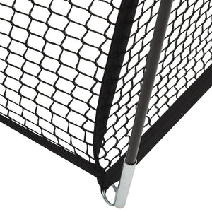 Baseball Schlagkäfig 900x400x250cm Schwarz
