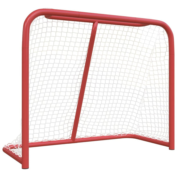 Hockey Tor Rot und Weiß 183 cm