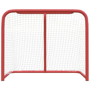 Hockey Tor Rot und Weiß 183 cm