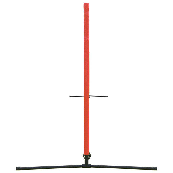 Tennisnetz 600cm Schwarz und Rot