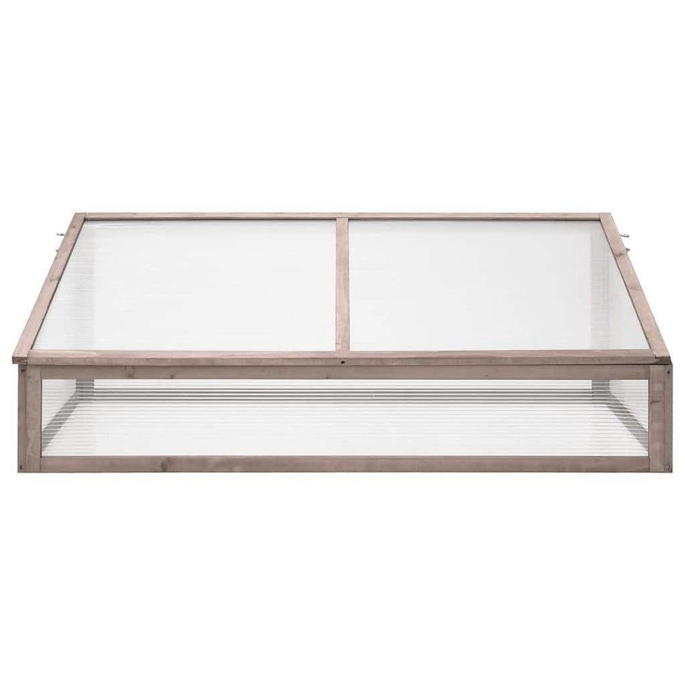 Graues Tannenholz Gewächshaus 110x56x39cm