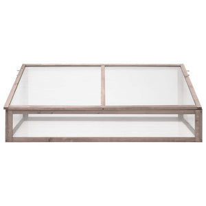 Graues Tannenholz Gewächshaus 110x56x39cm