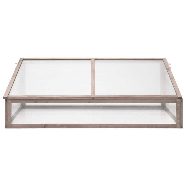 Graues Tannenholz Gewächshaus 110x56x39cm