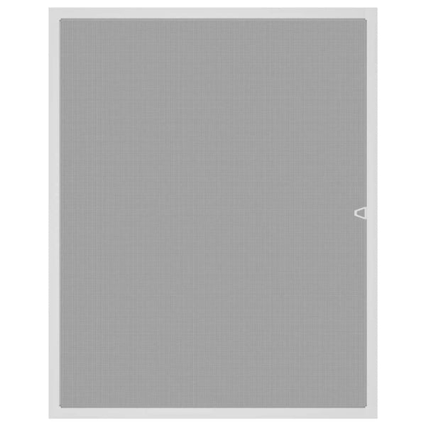 Insektenschutz für Fenster Weiß 80x100 cm