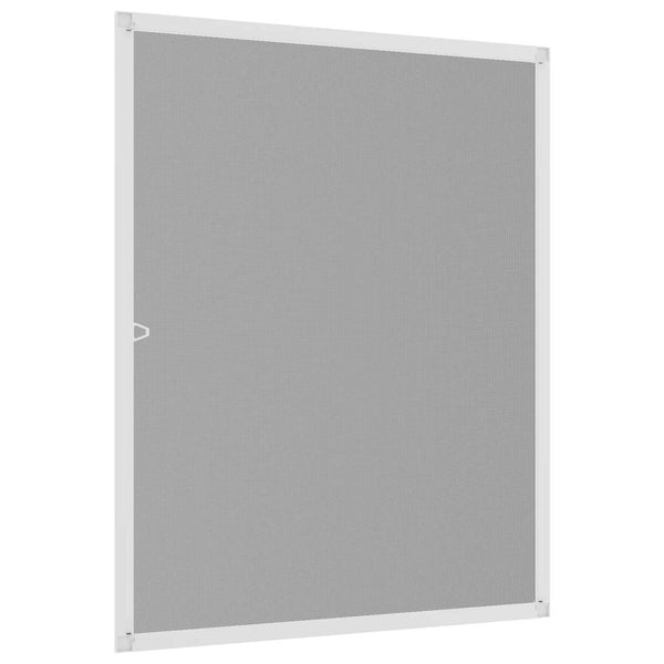 Insektenschutz für Fenster Weiß 80x100 cm