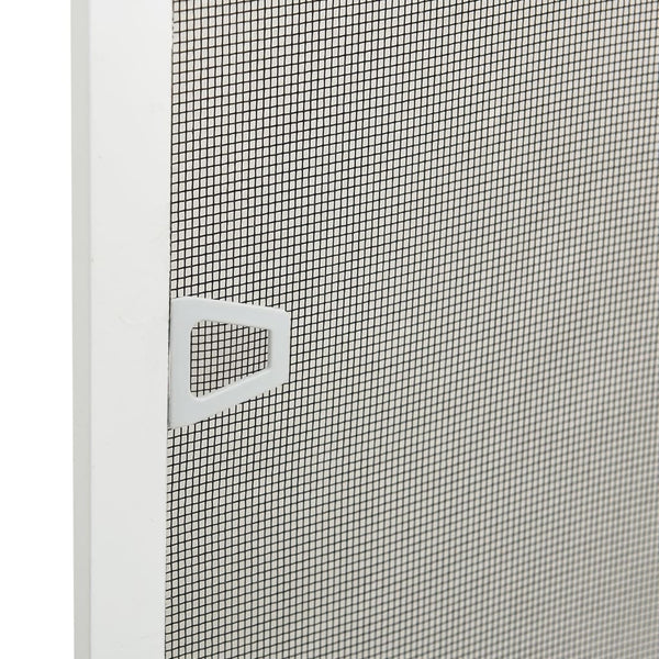 Insektenschutz für Fenster Weiß 80x120 cm