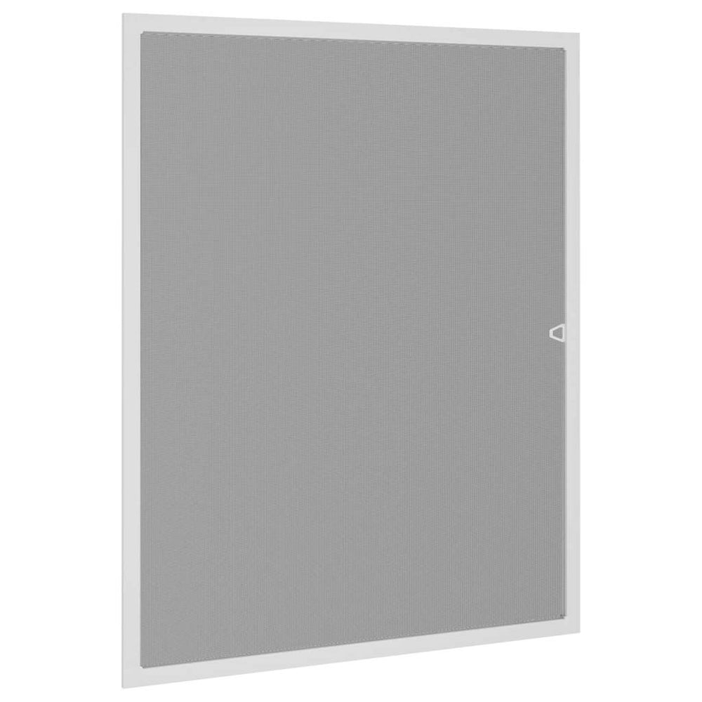 vidaXL Moustiquaire pour fenêtre Blanc 100x120 cm