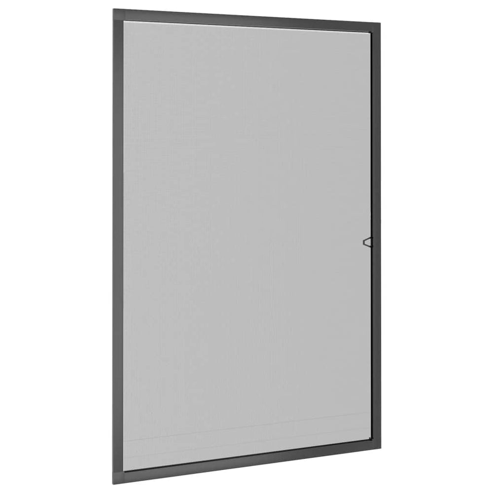 vidaXL Moustiquaire de fenêtre Anthracite 90 x 120 cm