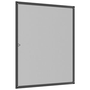 Insektenschutz für Fenster Anthrazit 100x120 cm