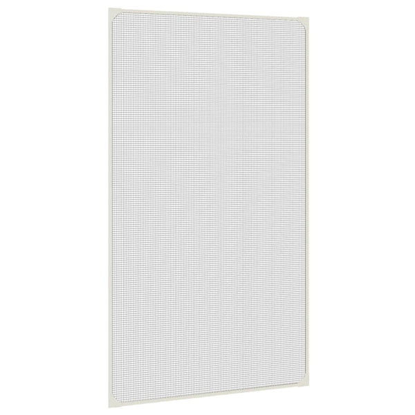 Magnet-Insektenschutz für Fenster Weiß 80x140 cm