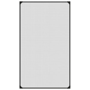 Magnet-Insektenschutz für Fenster Anthrazit 80x140 cm