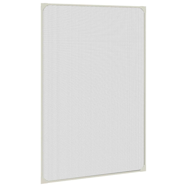 Magnet-Insektenschutz für Fenster Weiß 80x120 cm