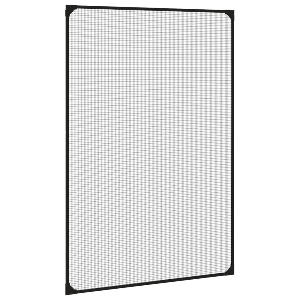 vidaXL Moustiquaire magnétique de fenêtre Anthracite 80x120 cm