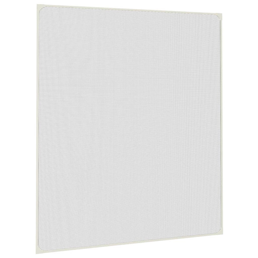 vidaXL Moustiquaire magnétique pour fenêtre Blanc 120x140 cm