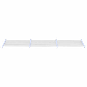 Türvordach Grau und Transparent 358,5x90 cm Polycarbonat