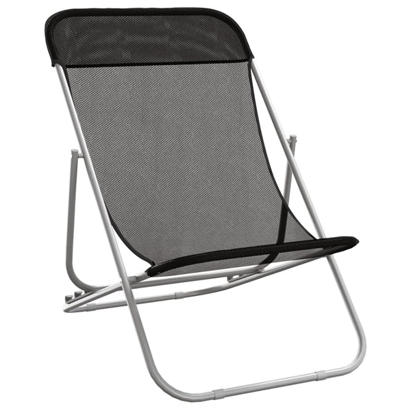 2er Set Klappbare Strandstühle