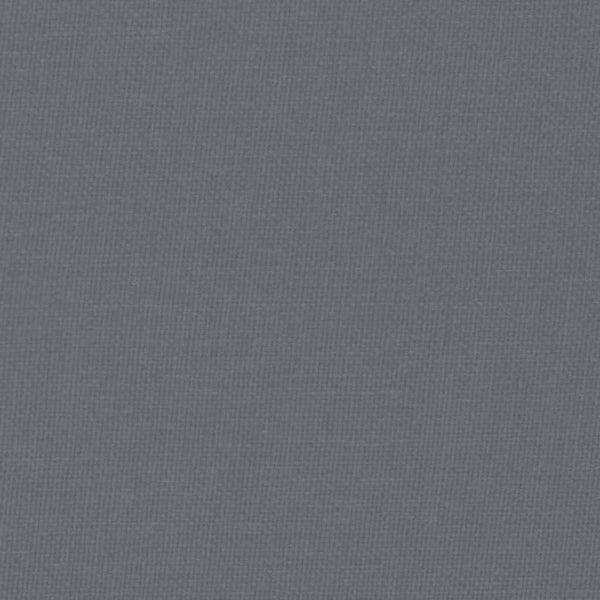 Relaxsessel mit Hocker Dunkelgrau Stoff