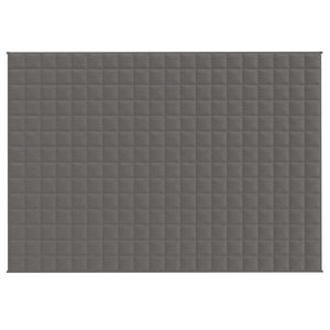 Gewichtsdecke Grau 137x200 cm 6 kg Stoff
