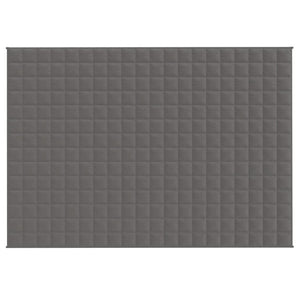 Gewichtsdecke Grau 140x200 cm 10 kg Stoff