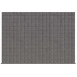 Gewichtsdecke Grau 152x203 cm 11 kg Stoff