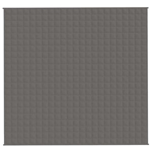 Gewichtsdecke Grau 220x240 cm 11 kg Stoff