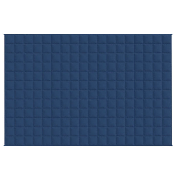Gewichtsdecke Blau 122x183 cm 5 kg Stoff