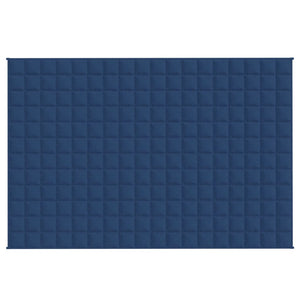 vidaXL Weighted Blanket Blue 122x183 cm 9 kg Fabric