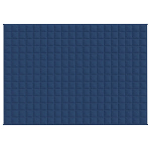 Gewichtsdecke Blau 135x200 cm 6 kg Stoff