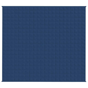 Gewichtsdecke Blau 200x230 cm 9 kg Stoff