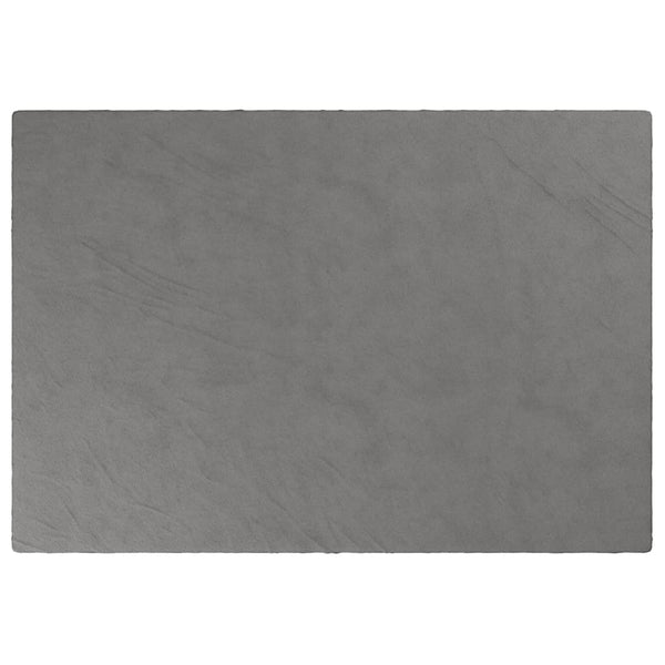 Gewichtsdecke mit Bezug Grau 135x200 cm 10 kg Stoff