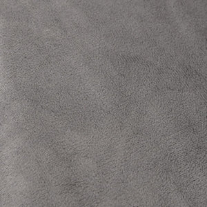 Gewichtsdecke mit Bezug Grau 200x220 cm 13 kg Stoff