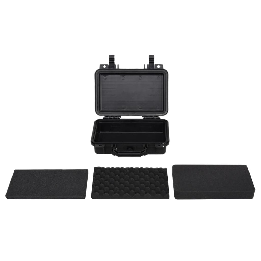 Tragbarer Flugkoffer Schwarz 30x22x10cm