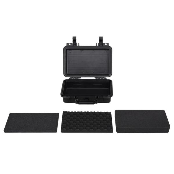 Tragbarer Flugkoffer Schwarz 30x22x10cm