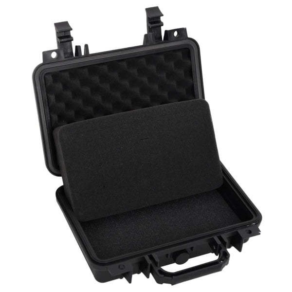 Tragbarer Flugkoffer Schwarz 30x22x10cm