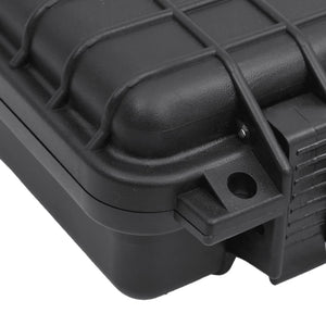 Tragbarer Flugkoffer Schwarz 30x22x10cm